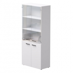 Шкаф комбинированный со стеклом Everprof Everprof EVO 254Н004 Белый