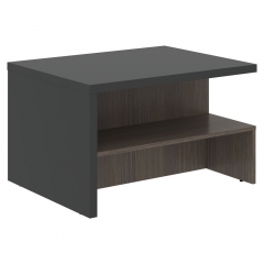 Стол журнальный Skyland VELION VCT 9070 Яшма черный Дуб Сильвер