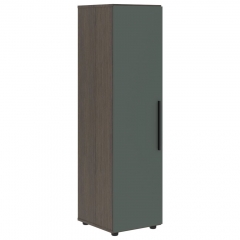 Шкаф-колонка с глухой средней дверью правый Skyland VELION VMCS 40.1 R Нефрит Дуб Сильвер