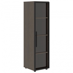 Шкаф-колонка с глухой средней дверью правый Skyland VELION VMCS 40.1 R Нефрит Кобра