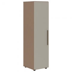 Шкаф-колонка с двумя глухими малыми дверьми правый Skyland VELION VMCS 40.4 R Аметист Кобра