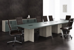 Кабинет для переговоров Skyland VELION 3 Нефрит Дуб Сильвер