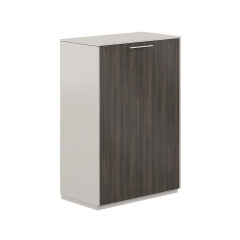 Шкаф средний Норден Atlas NZ-0305.GS.BT Серый камень Бренсон Трюфель