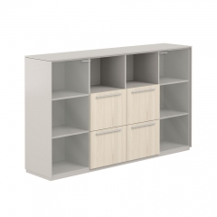 Шкаф средний с ящиками Норден Atlas NZ-0306.GS.YN Серый камень Ясень Наварра