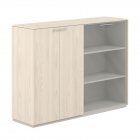 Шкаф средний двойной Норден Atlas NZ-0305+NZ-0325.YN.YN.GL Ясень Наварра