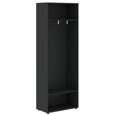 Шкаф комбинированный Skyland VELION VENEER VRHCS 80.2 Американский орех Яшма черная