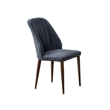 Стул R-home Alen Diag grey_т. орех