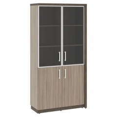 Шкаф комбинированный правый Skyland WOODandSTONE СФ-534894 Бетон Чикаго темный Дрифтвуд