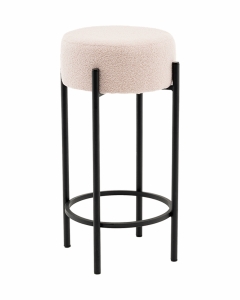 Стул барный Stool Group Беккет букле бежевый