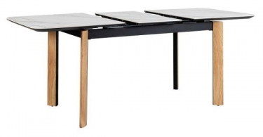 Стол раздвижной R-home Combi Ceramic 120-150 Automatic Natur//Light marble