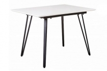 Стол R-home Диего 860860 белый со скосом