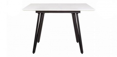 Стол R-home Диего 860860 белый со скосом