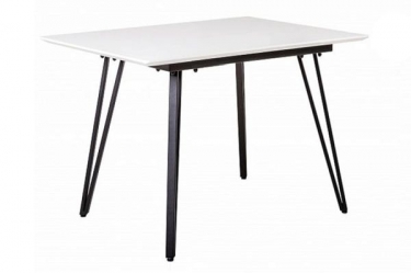 Стол R-home Диего 860860 белый со скосом