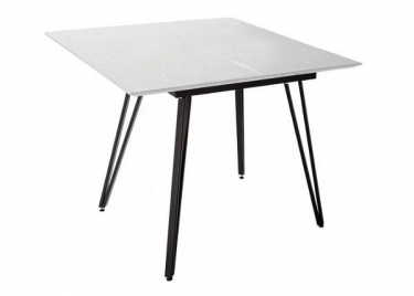 Стол R-home Диего 860860 мрамор Бианко со скосом
