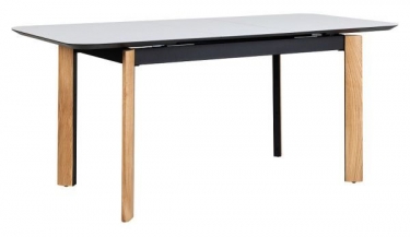 Стол раскладной R-home Combi Glass 140-180 Automatic Natur/Light matte glass