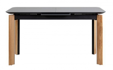 Стол раскладной R-home Combi Glass 140-180 Automatic Natur/Dark matte glass