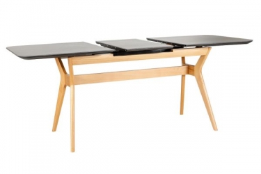 Стол раздвижной R-home Нарвик Ceramic 140-180 Automatic Natur/Dark marble