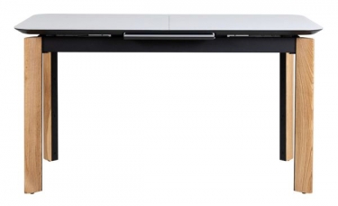 Стол раскладной R-home Combi Glass 120-150 Automatic Natur/Light matte glass