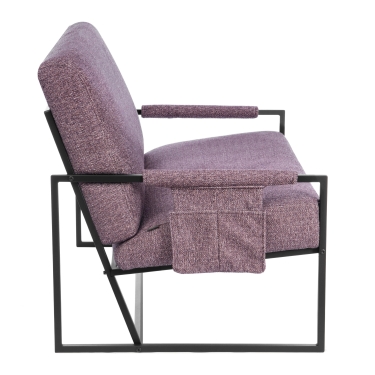 Диван Tetchair Charli LUX Д/Чарли Люкс велюр/букле, VT shape wood rose