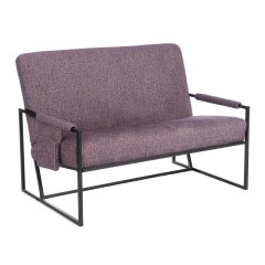 Диван Tetchair Charli LUX Д/Чарли Люкс велюр/букле, VT shape wood rose