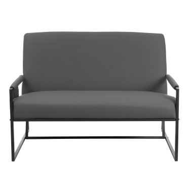 Диван Tetchair Charli LUX Д/Чарли Люкс экокожа , Sharp Графит