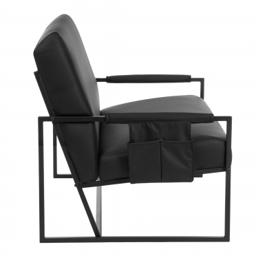 Диван Tetchair Charli LUX Д/Чарли Люкс экокожа , Sharp Черный