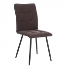 Стул обеденный Tetchair Bari велюр, коричневый, 6, 46х55х89