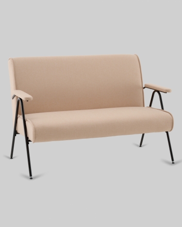 Диван Stool Group Эндино Д рогожка бежевый