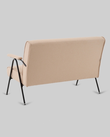 Диван Stool Group Эндино Д рогожка бежевый