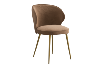 Стул Мебельсон Гудвин Т1 беж велюр/золото