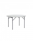 Стол круглый складной Stool Group Кейт 116 см Белый