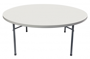 Стол круглый складной Stool Group Кейт 180 см Белый
