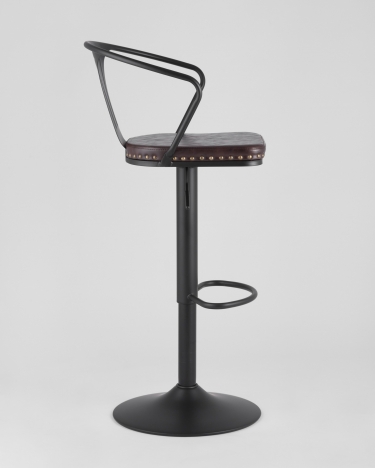 Стул барный Stool Group TOLIX ARMS SOFT Черный