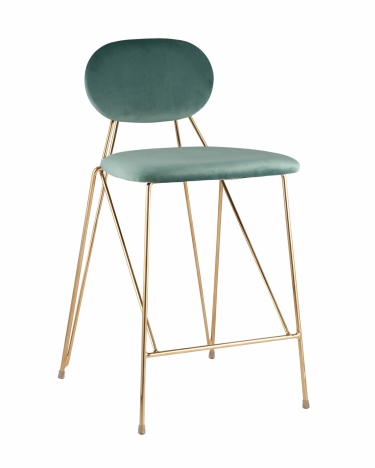 Стул полубарный Stool Group Элис Мятный