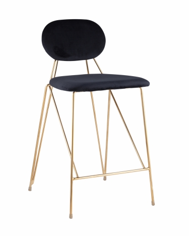 Стул полубарный Stool Group Элис Синий