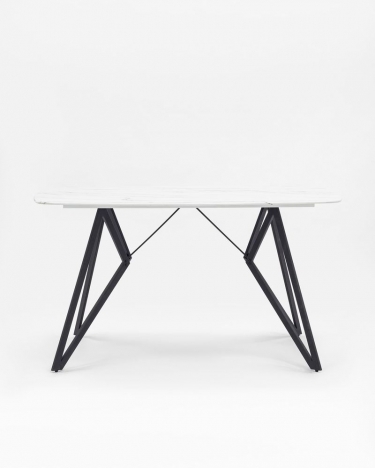 Стол обеденный Stool Group Денвер 140x90 Белый