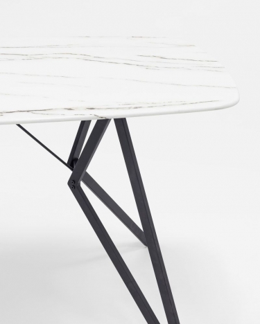 Стол обеденный Stool Group Денвер 140x90 Белый