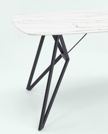 Стол обеденный Stool Group Денвер 140x90 Белый