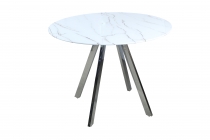 Стол обеденный Хьюстон D100 Белый