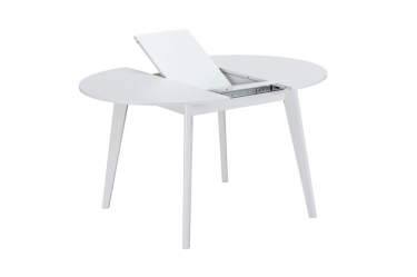 Стол раздвижной Stool Group Rondo 100-135 Белый