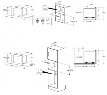 Микроволновая печь Universo Teka MB 620 BI WHITE