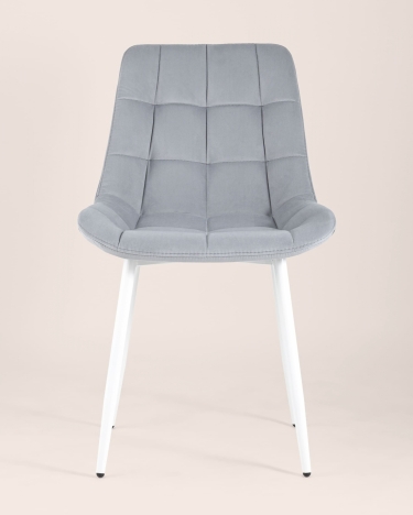 Стул Stool Group Флекс велюр Светло-серый