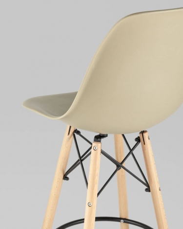 Стул барный Stool Group DSW Б Бежевый