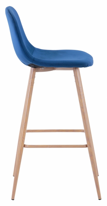 Стул барный Stool Group Валенсия дерево Синий