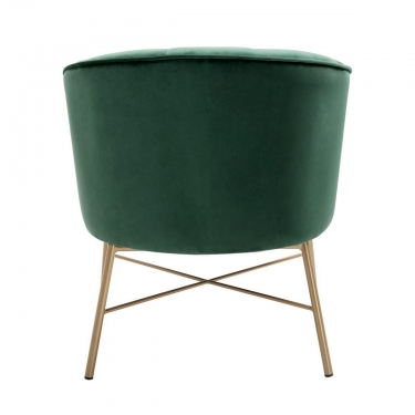 Кресло Stool Group Шале велюр Зеленый