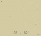 Индукционная варочная панель Korting HIB 64760 BB Smart