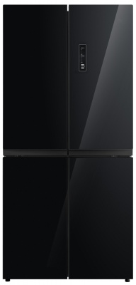 Холодильник Korting KNFM 81787 GN двухкамерный черное стекло 81315