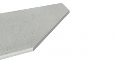 Крышка стола торцевая Трия 450х850 правая СпнТ_45-85 R_47651