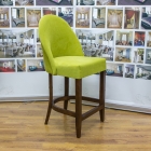 Барный стул Gruppo 396 Бейз на деревянной базе 555 высота посадочного места 650мм