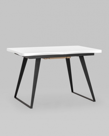Стол обеденный Stool Group Йорк раскладной 120-160 Белый
